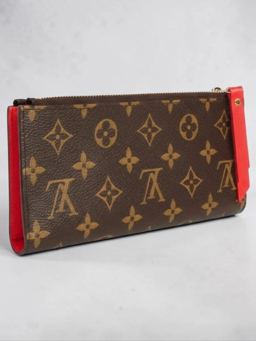 Louis Vuitton Monogram Adele Wallet Coquelicot